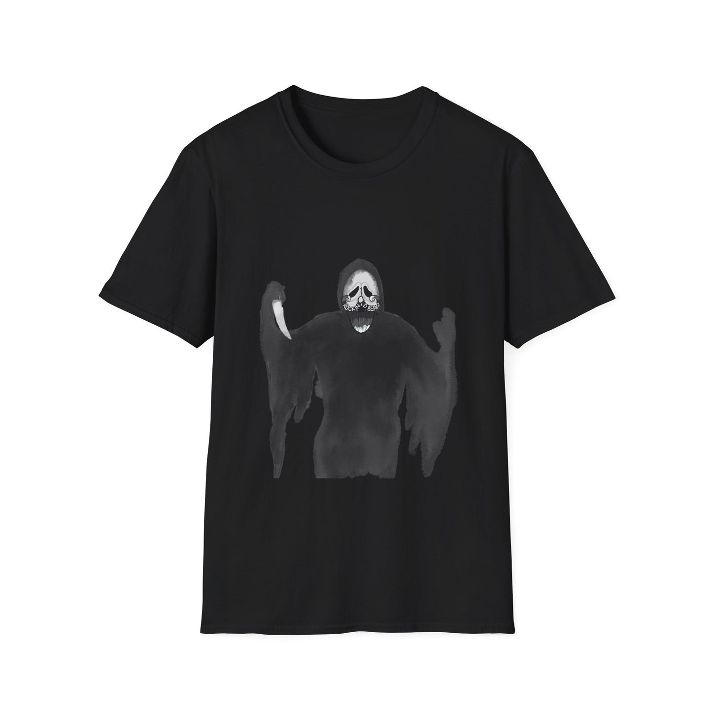 ScreamBeard Unisex Softstyle T-Shirt - Rockin D Beard
