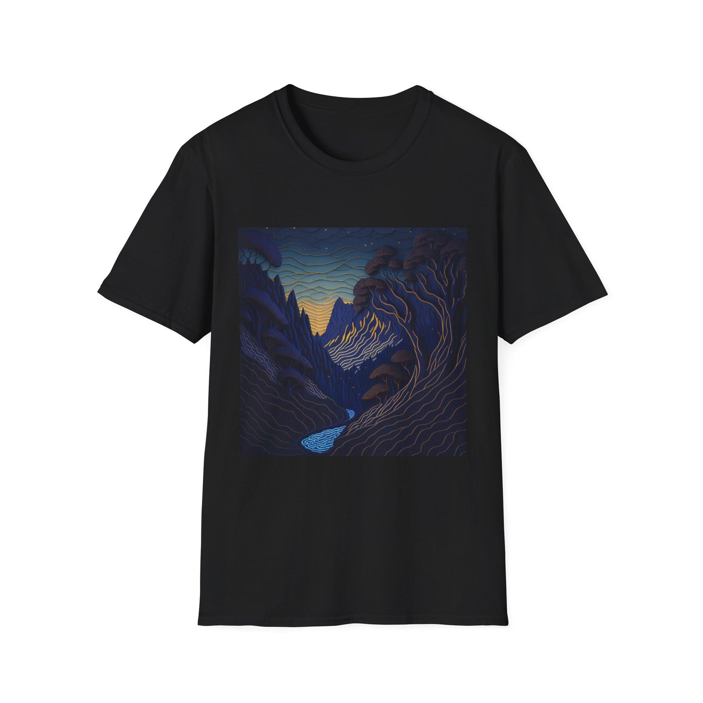 Blue Mountain T-Shirt - Rockin D Beard