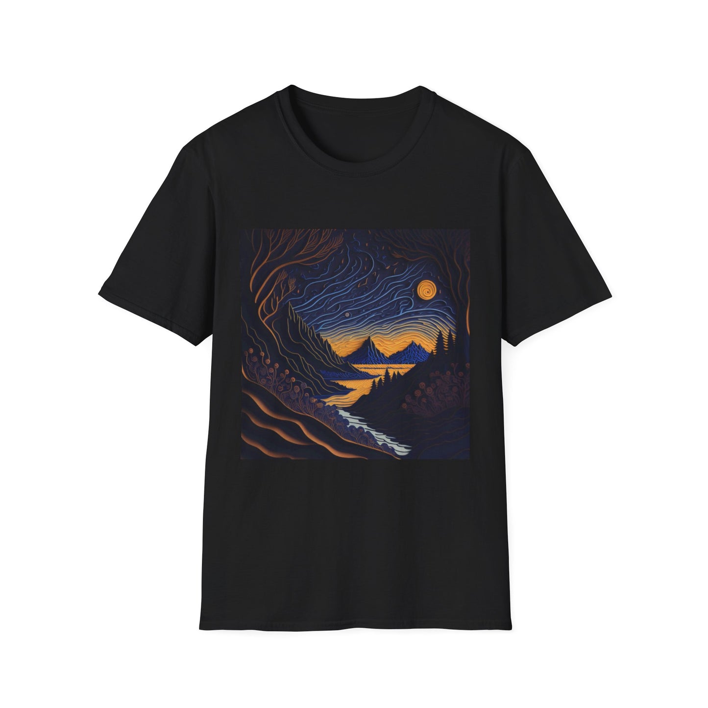Blue Mountain T-Shirt - Rockin D Beard