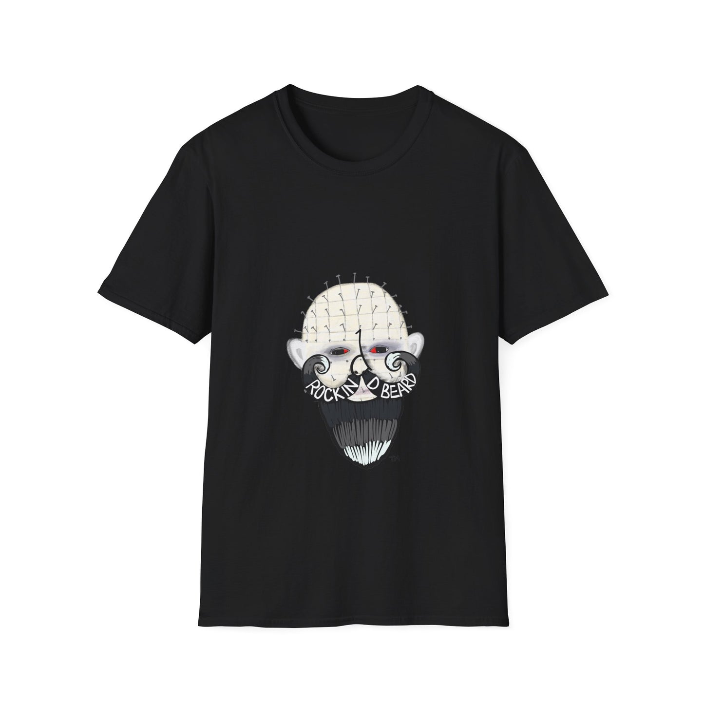 PinBeard Unisex Softstyle T-Shirt - Rockin D Beard