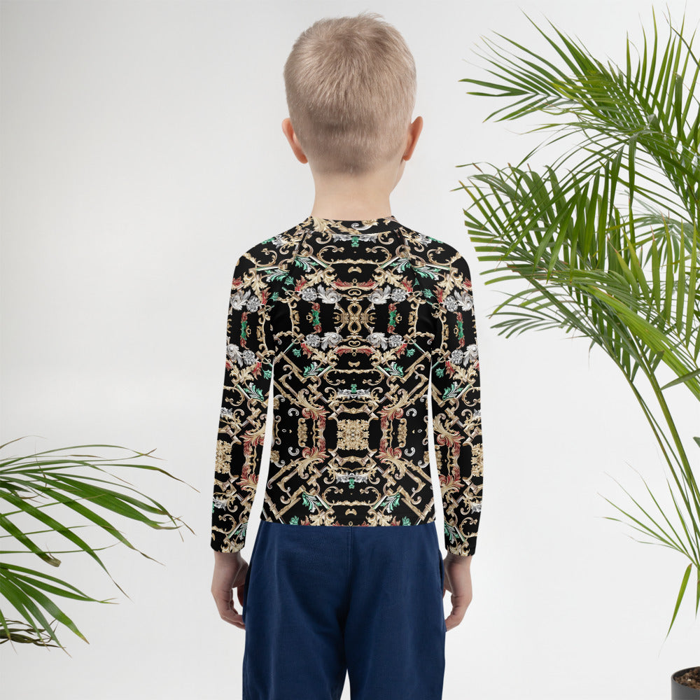 Italian Luxury Kids Rash Guard - Rockin D Beard