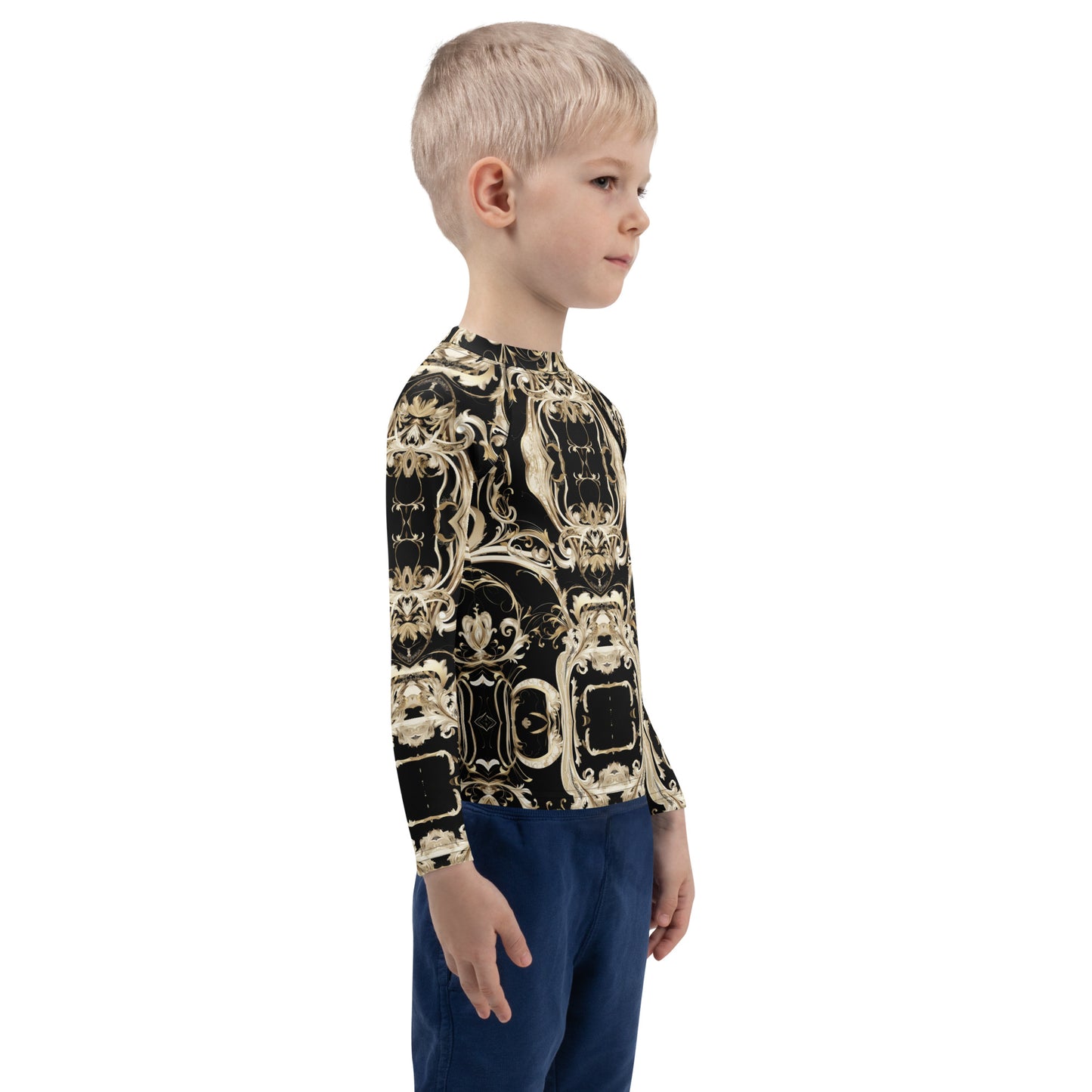 Italian Luxury 2 Kids Rash Guard - Rockin D Beard