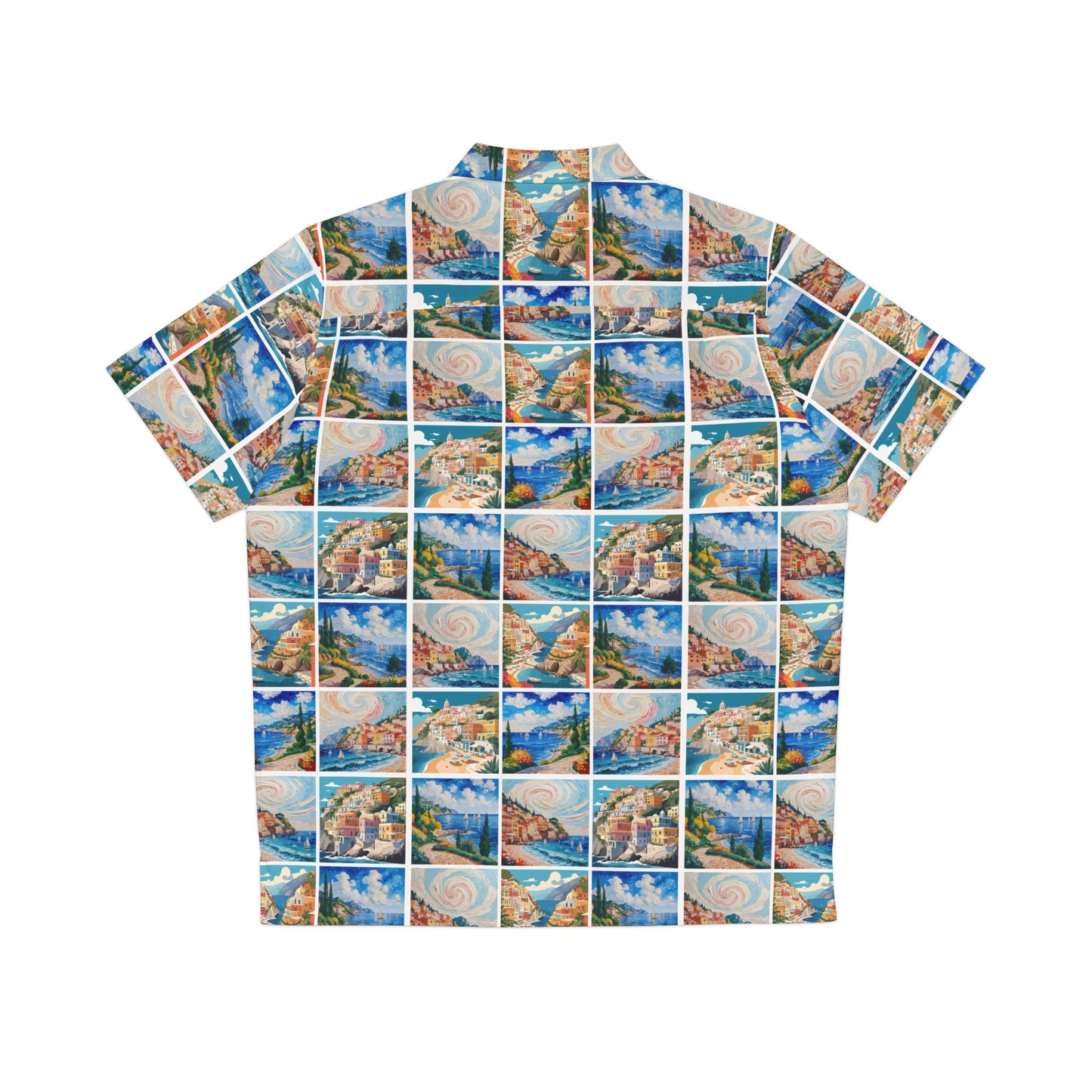 Men's Hawaiian Shirt Positano - Rockin D Beard