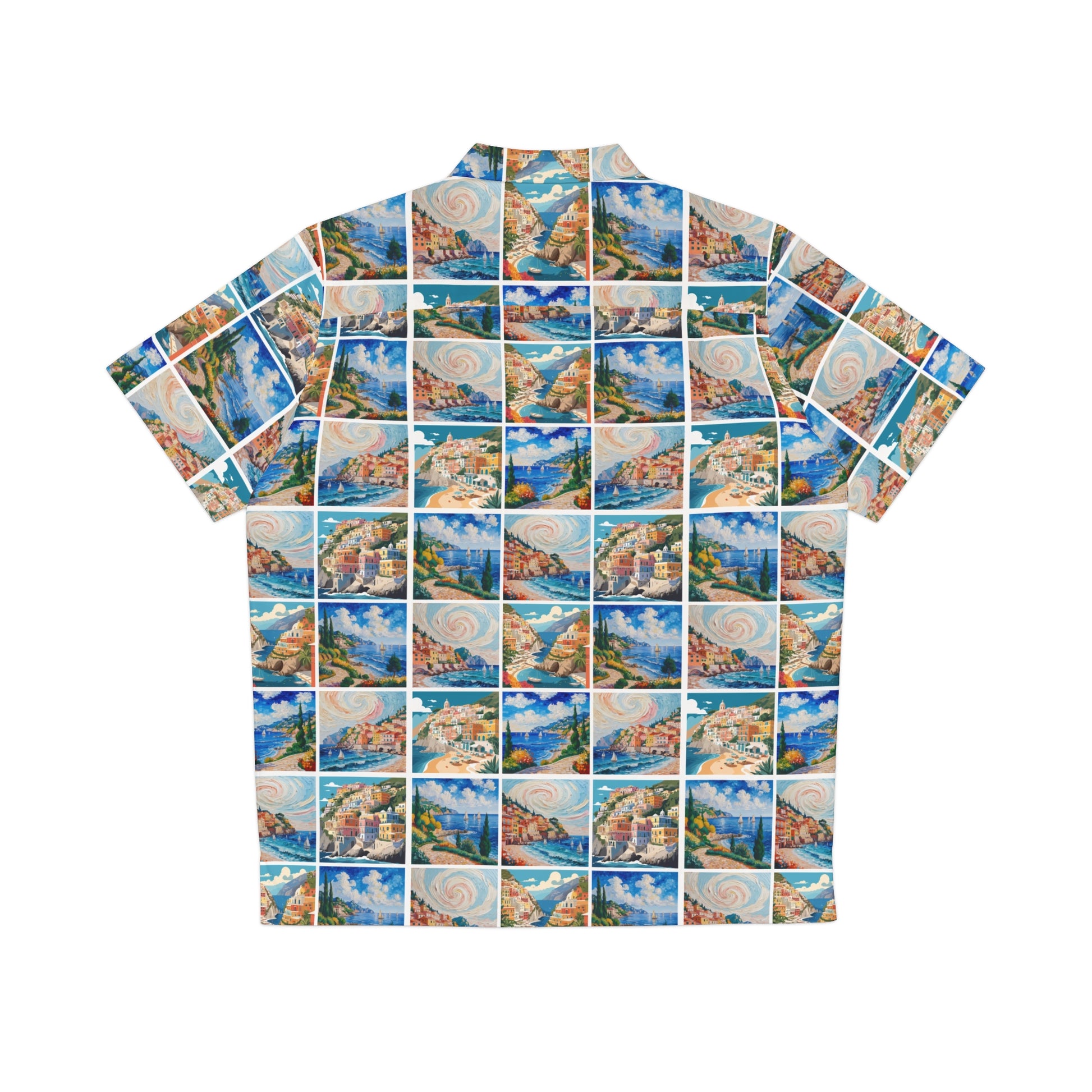 Men's Hawaiian Shirt Positano - Rockin D Beard