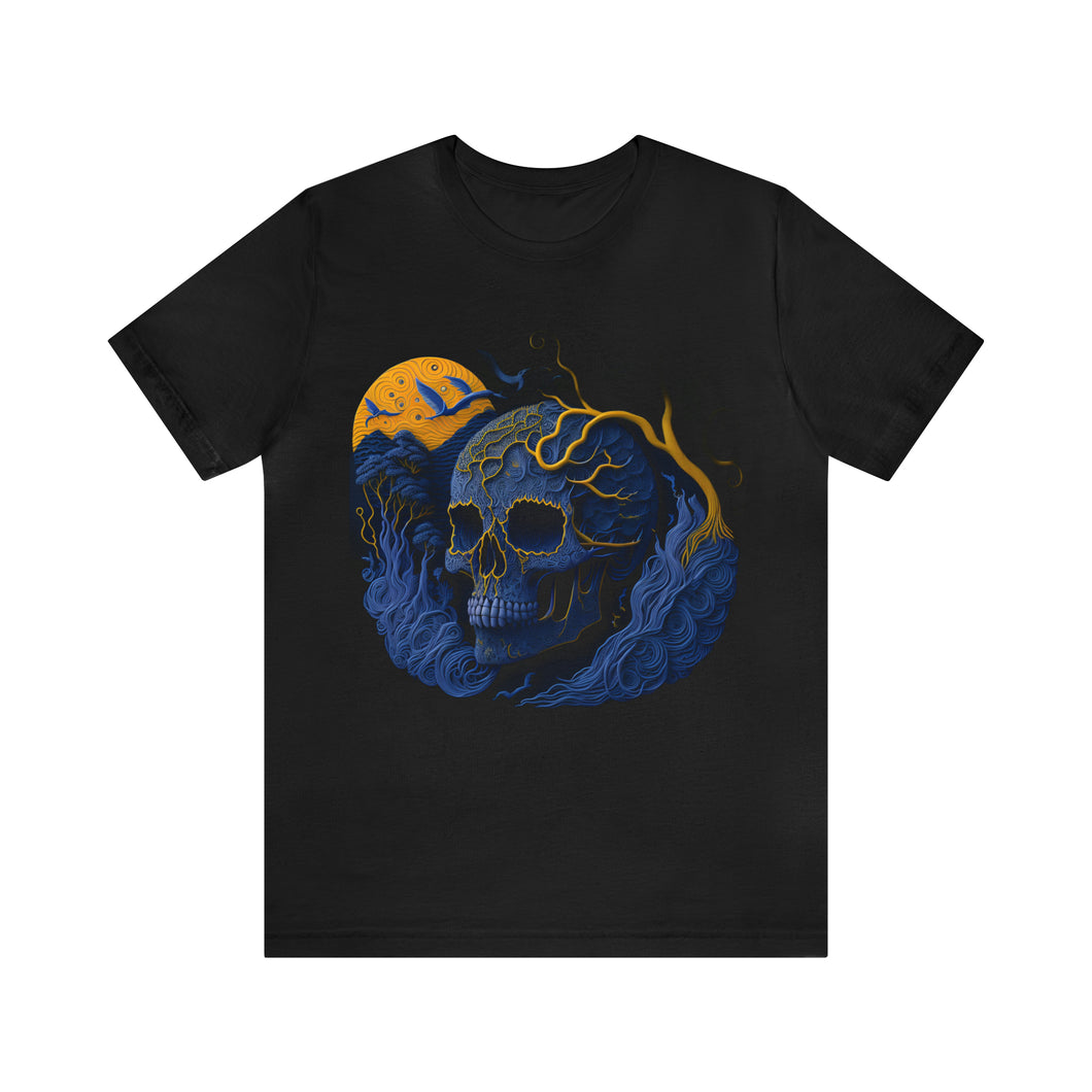 Moon Skull T-Shirt - Rockin D Beard