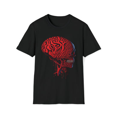 Brain Unisex Softstyle T-Shirt - Rockin D Beard
