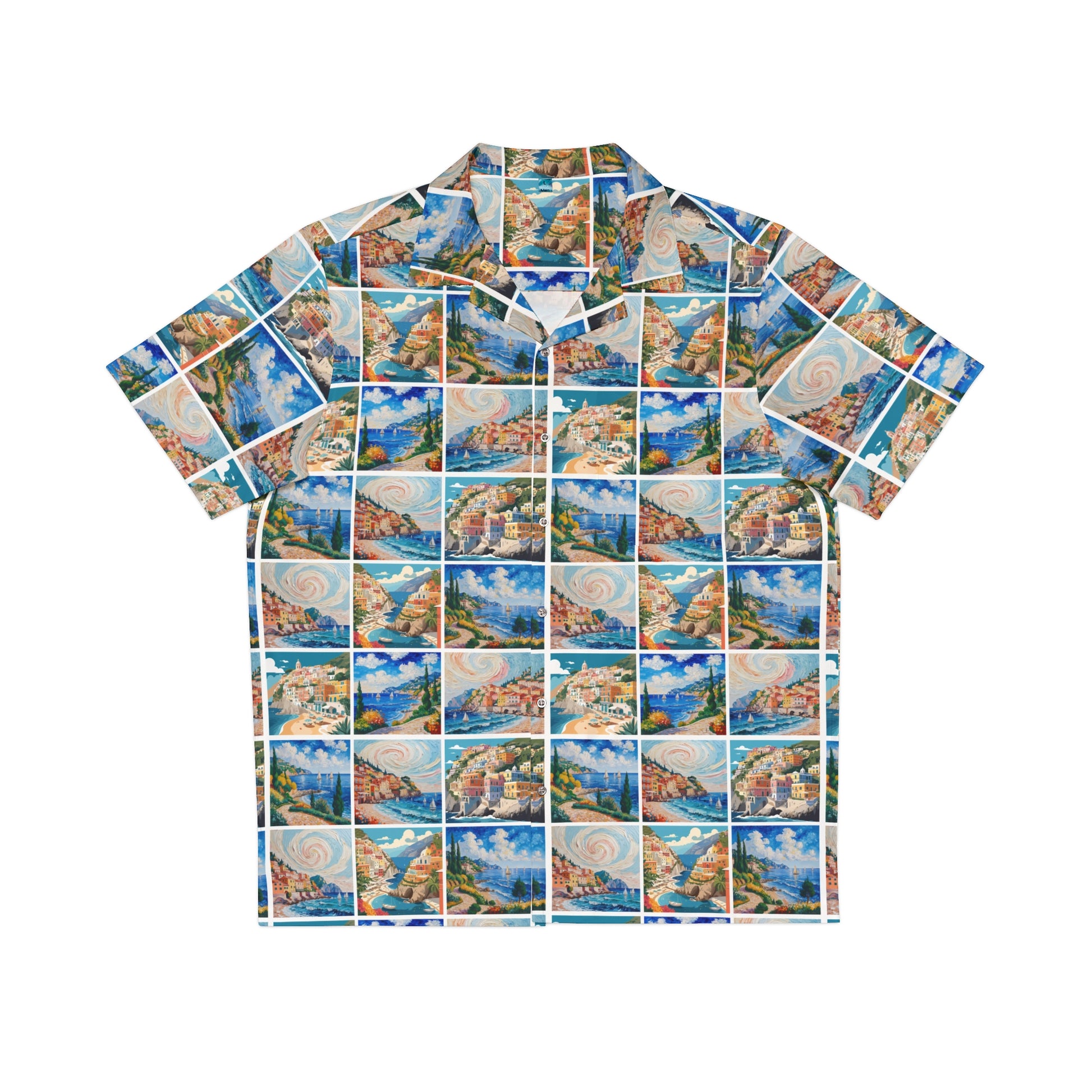 Men's Hawaiian Shirt Positano - Rockin D Beard