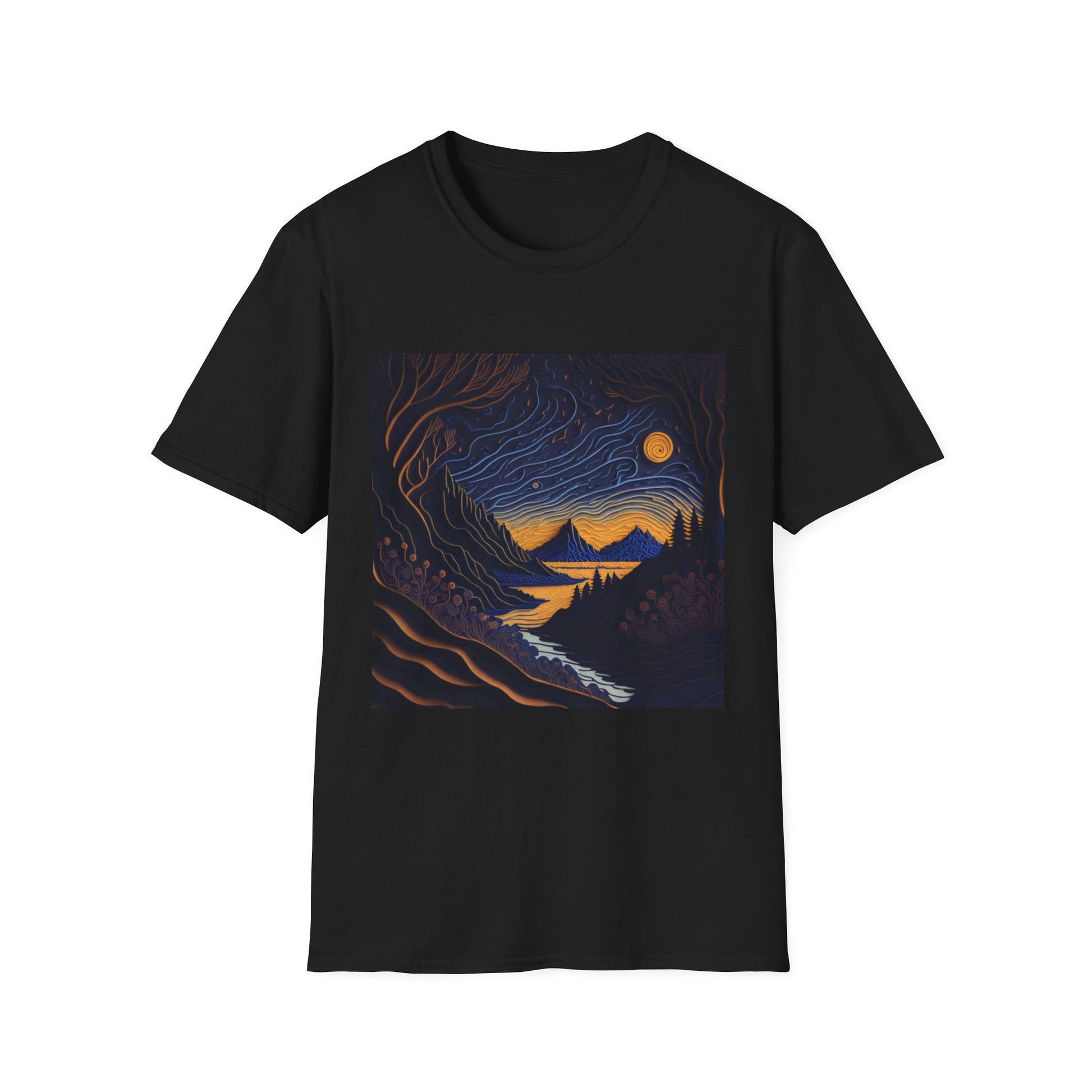 Blue Mountain T-Shirt - Rockin D Beard