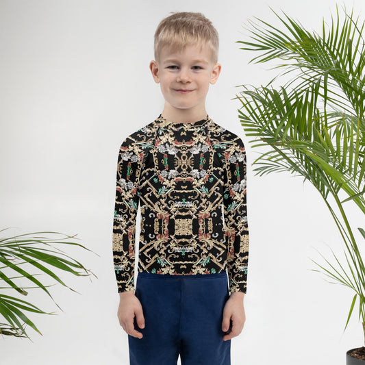 Italian Luxury Kids Rash Guard - Rockin D Beard