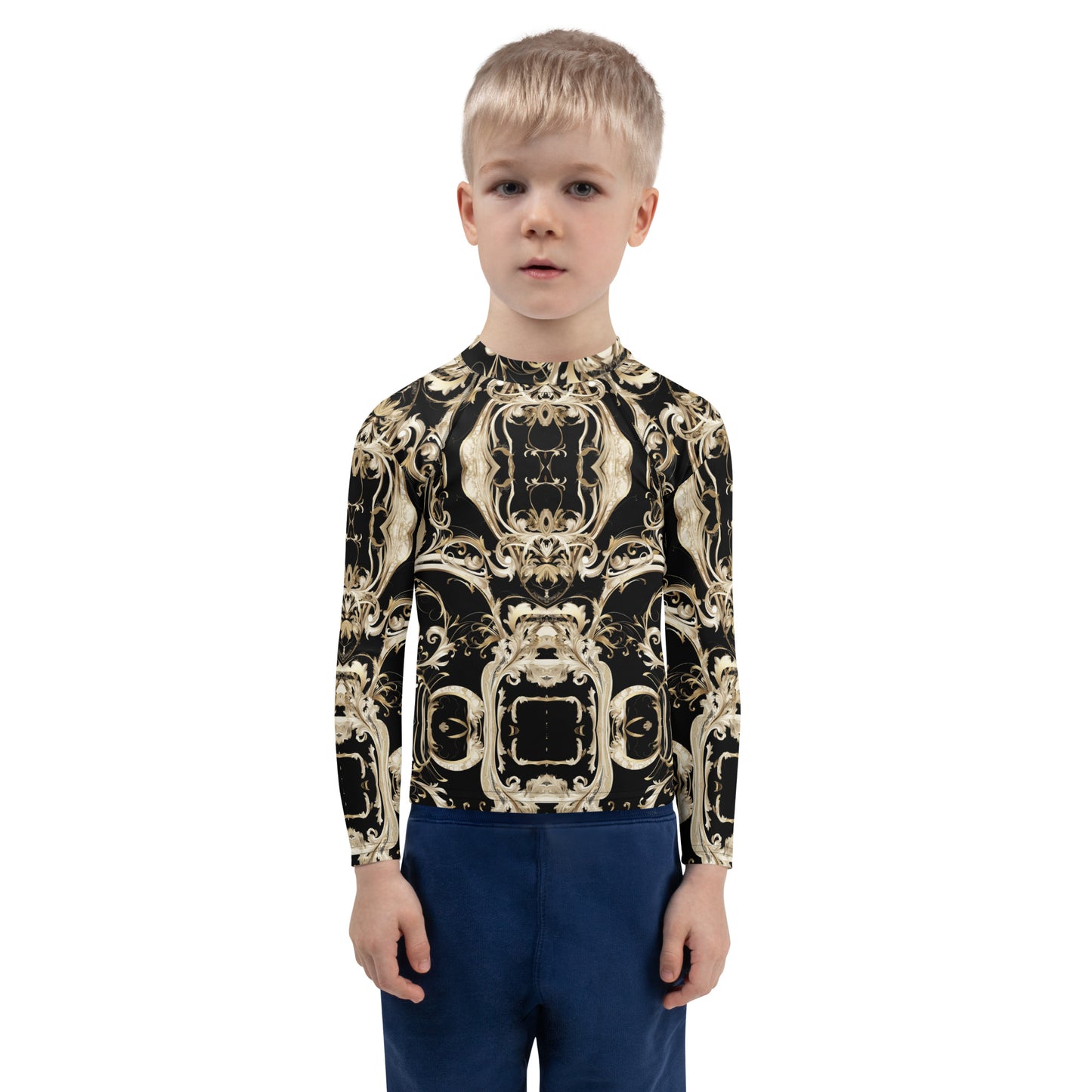 Italian Luxury 2 Kids Rash Guard