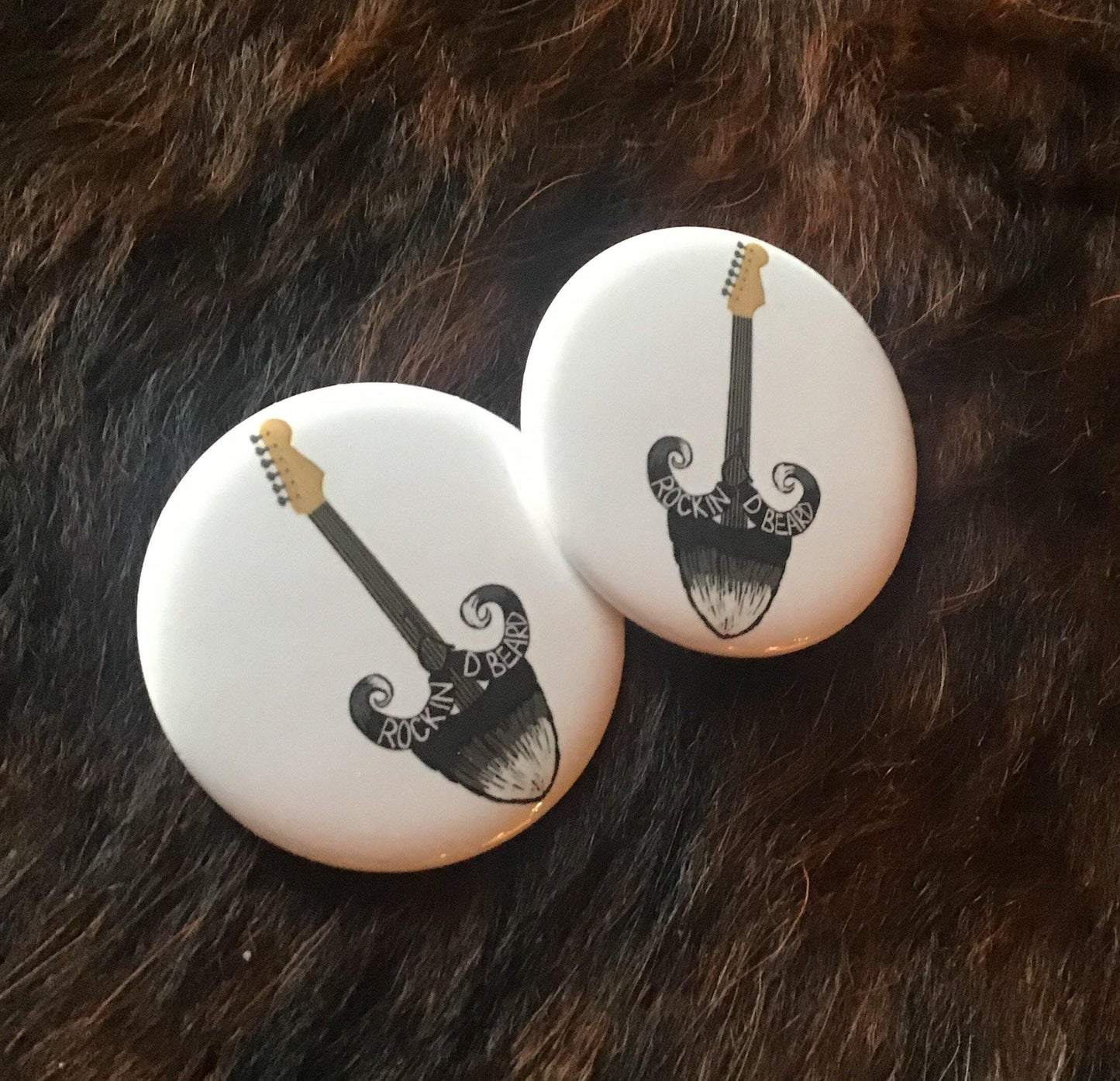 Rockin D Beard Guitar Pins - Rockin D Beard